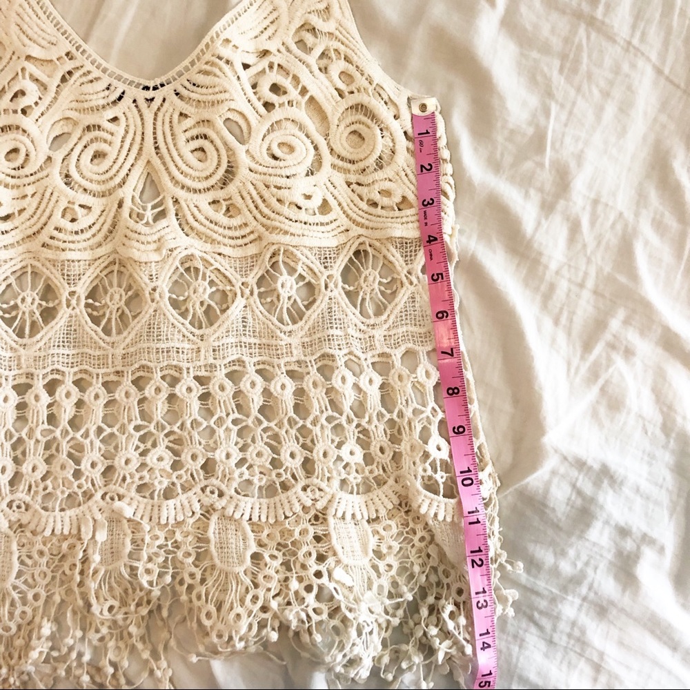 Anthropologie | Dulcie Lace Tank Top - Picture 6 of 8
